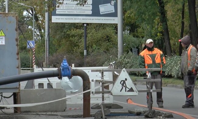 ограничение движения транспорта в Полтаве
