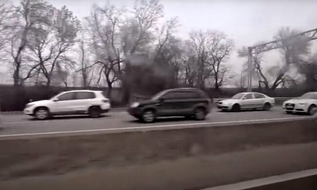 Колонна беженцев