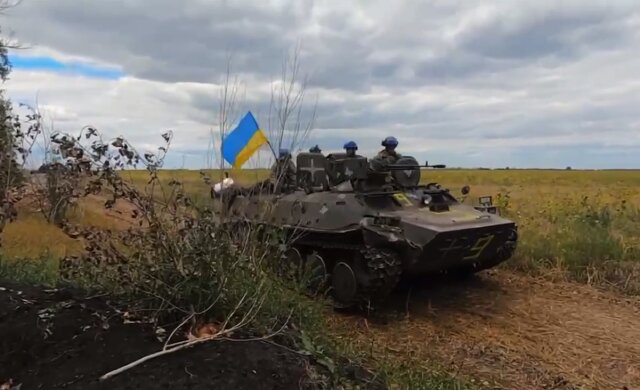 ВСУ, техника, освобождение, флаг Украины