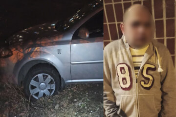 Пьяный водитель устроил переполох в Днепре: остановила только клумба