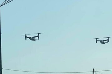 Над Києвом помітили військову авіацію США: вражаюче відео