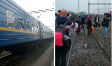 Пасажирів не пустили в потяги через карантин, спалахнув скандал: "двічі викликали поліцію"
