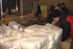 Безкоштовні продукти для ВПО у Харкові