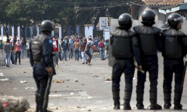 протесты в Венесуэле