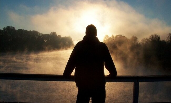 парень мужчина силуэт