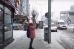 зима, люди, погода