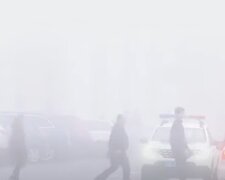 туман, загрязнение воздуха