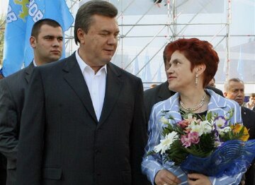 Виктор и Людмила Янукович