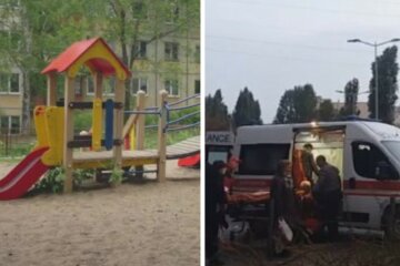 У Харкові школяр влаштував стрілянину з пістолета на майданчику, фото: "кілька дітей..."