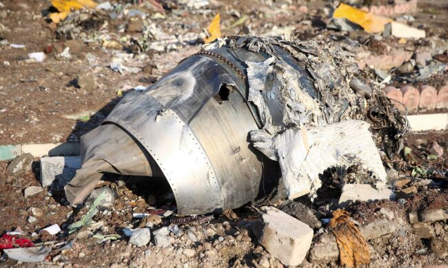 тегеран обломки самолета