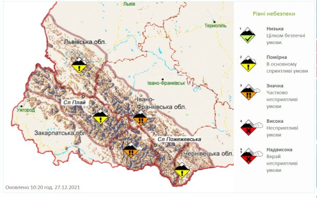 Украину накроют снегопады 28 декабря, синоптики