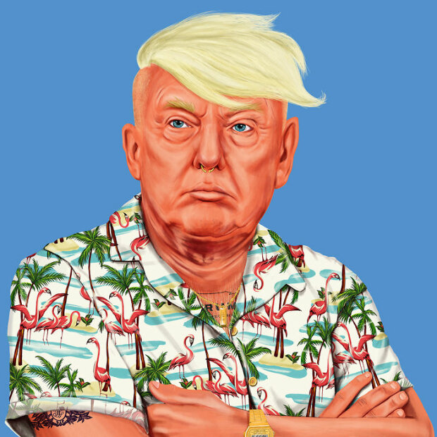 Мировое турне Трампа: как президента США встречал король (фото)