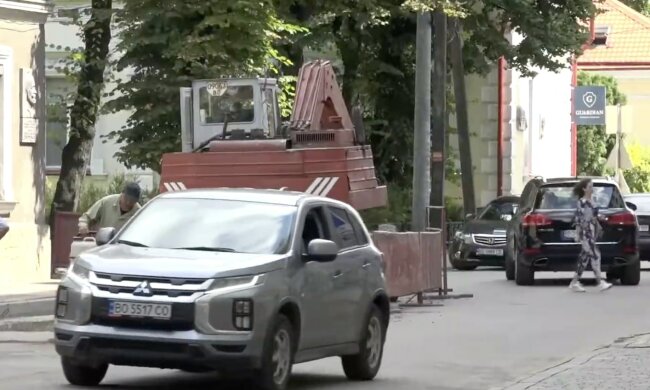 Ограничение движения транспорта в Тернопольской области