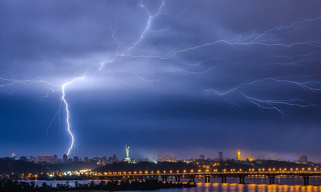 Штормове попередження в Києві, оголошено жовтий рівень небезпеки: коли чекати стихії