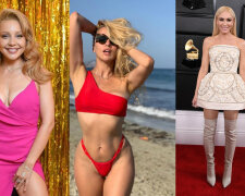 Кароль, Лобода, Брежнєва та інші ефектні блондинки, що вразили фігурою в сукнях: стильні фото