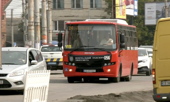 Обмеження руху в Чернівцях
