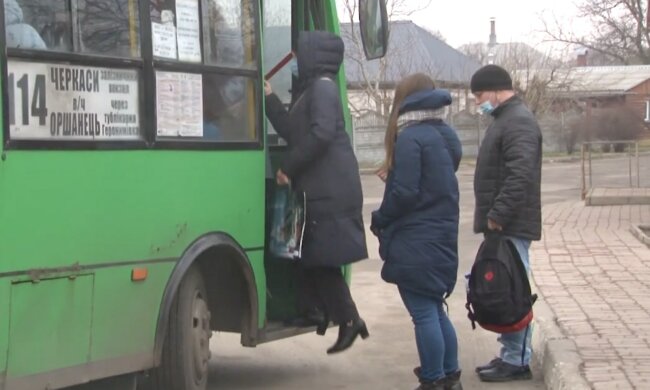 Ограничение движения транспорта в Черкасской области