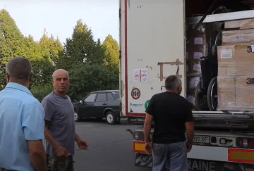Безкоштовні продукти для ВПО та пенсіонерів у Запоріжжі