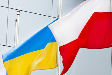 флаг прапор польша и украина