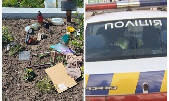 Вандал повредил четыре могилы Защитников: полиция задержала виновника, кто им оказался