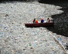 Горы мусора плавают в Тихом океане — фото, видео