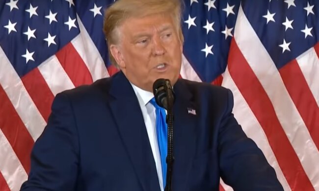 Дональд Трамп, скрин