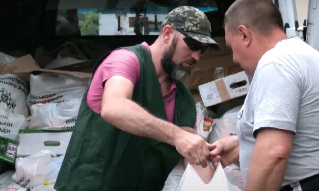 Безкоштовні продукти для пенсіонерів у Харківській області