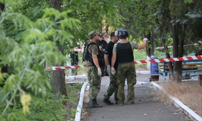 Інцидент на базі поліції Маріуполя: що вибухнуло (фото)