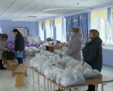 Гуманитарная помощь для пенсионеров в Одессе