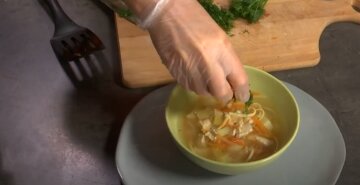 суп з локшиною, рецепт