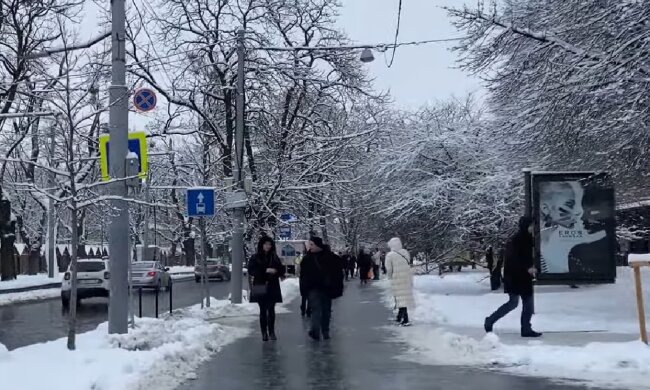 Прогноз погоди на січень в Києві