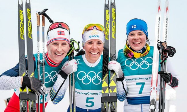 олимпиада лыжница