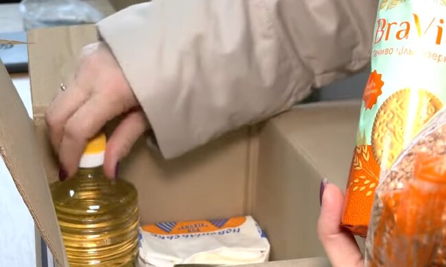 Безкоштовні продукти для ВПО у Дніпропетровській області 