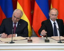Южная Осетия, Тибилов, Путин