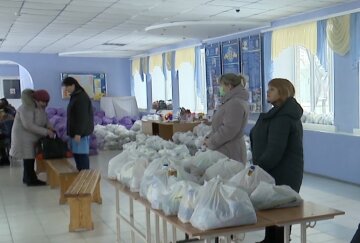 Гуманитарная помощь для пенсионеров в Одессе