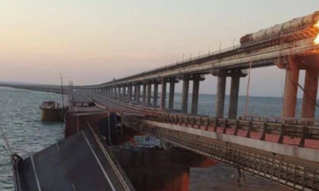 "Они сделали еще хуже": как продвигается ремонт Крымского моста после взрыва, показательное фото