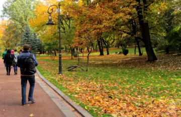 осінь, люди, погода