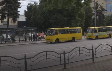 Ограничение движения транспорта в Киеве