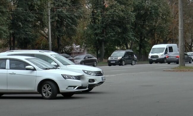 Ограничение движения транспорта в Киеве