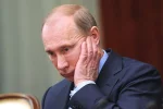 грустный путин