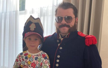 Похудевший Гарик Харламов выпендрился в школе дочери: "Вот бы и мой батя в шортах..."