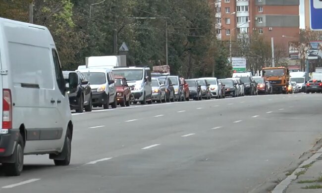 Обмеження руху транспорту в Києві