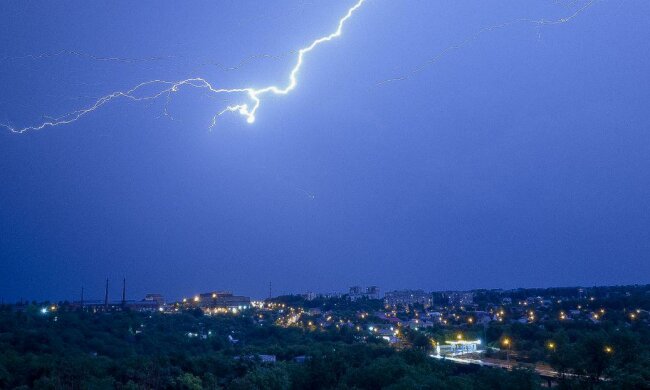 Днепр, гроза