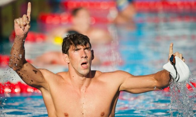 майкл фелпс рекорд