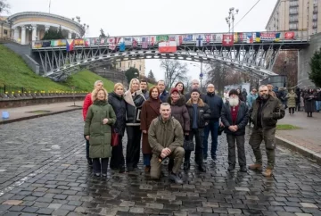 Кличко, Палатний та команда «УДАР» вшанували Героїв Небесної Сотні в День Гідності та Свободи