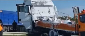 Фура влетела в дорожников на трассе Киев-Одесса, видео ДТП: наносили разметку