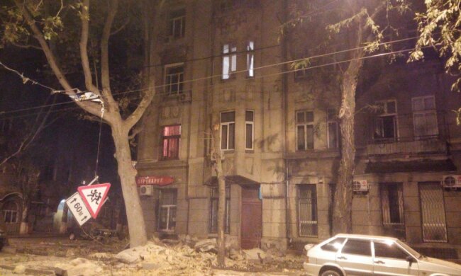 Одесса обрушение дома
