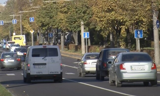 Обмеження руху в Луцьку