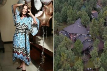 У розкішному саду Софії Ротару під Києвом зняли біляву крихітку: унікальні кадри