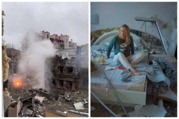 "Гады так выживают нас": Харьков атаковали ракетами, жительница показала свою разгромленную квартиру